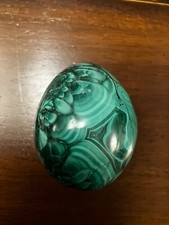Oeuf malachite polie d'occasion  Soisy-sous-Montmorency