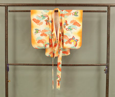 Kimono Omiyamairi Santuário Visita Crianças Japonesas Kimono 2 peças Borboleta e Pinheiro comprar usado  Enviando para Brazil