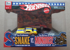 Usado, Auto World Slot Hot wheels Snake Plymouth Cuda & Mongoose Plymouth Duster (Cart) comprar usado  Enviando para Brazil