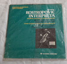 Rostropovic interpreta dvorak usato  Siderno