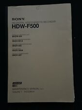 Sony hdw f500 gebraucht kaufen  Leipzig