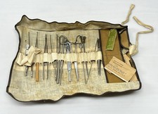 Kit de campo de instrumentos quirúrgicos militares de colección, cirugía menor bonito segunda mano  Embacar hacia Mexico