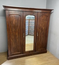 C19th flame mahogany for sale  UK