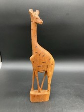 Wooden giraffe 12.5 for sale  Hugo