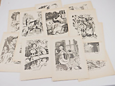 Pages livres illustrations d'occasion  Saint-Pourçain-sur-Sioule