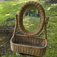 Vtg wicker rattan for sale  Charlotte