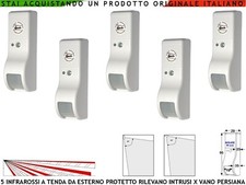 Allarme Finestra 5 Sensori Infrarosso a Tenda Esterno Antifurto Rileva Movimento usato  Roma
