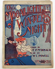 Moonlight winter night for sale  Los Angeles