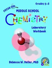 Focus On Middle School Chemistry Laboratory Workbook by Rebecca W. Keller PhD comprar usado  Enviando para Brazil