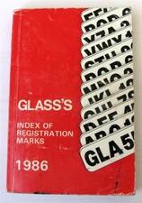 Glass index registration for sale  LEICESTER