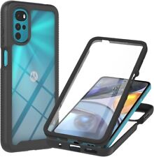Capa telefone à prova de choque frontal e traseira proteção corpo inteiro para Motorola Moto G22, usado comprar usado  Enviando para Brazil