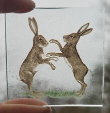 Stained glass hare for sale  BATTLE