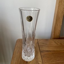 crystal bud vase for sale  FELTHAM
