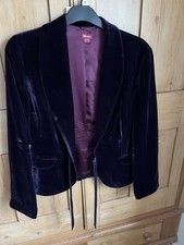 Monsoon velvet jacket for sale  DERBY
