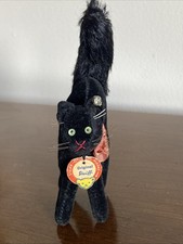 Botão e etiqueta peitoral WOW VTG rígido veludo preto assustador Halloween gato 4,5” X 3”, usado comprar usado Botão e etiqueta peitoral WOW VTG rígido veludo preto assustador Halloween gato 4,5” X 3”, usado comprar usado  Enviando para Brazil