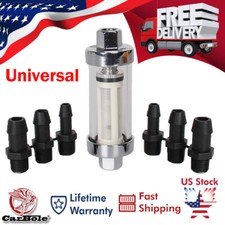 Conjunto de filtro de combustível gás lavável 3/8" 1/4" 5/16" encaixe universal reutilizável em linha comprar usado  Enviando para Brazil