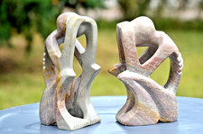 Africa pair carved d'occasion  Expédié en Belgium