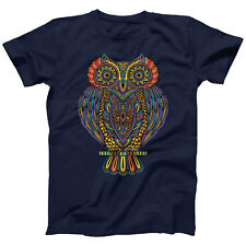 Colourful owl shirt for sale  LEAMINGTON SPA