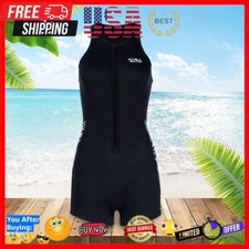 Roupa de mergulho feminina de neoprene 2 mm protetora solar sem mangas para esportes aquáticos comprar usado  Enviando para Brazil