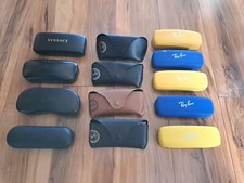 14 Estojos de Vidro para Olhos Ray-Ban, Coach, Oakley Vários Tamanhos e Cores Veja Fotos... comprar usado  Enviando para Brazil