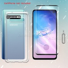 Protetor de tela antibolha premium real e capa f Samsung Galaxy S10 SM-G973U, usado comprar usado  Enviando para Brazil