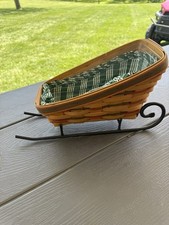 Set longaberger sleigh for sale  Sunman