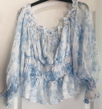 Lipsy floral top for sale  BASILDON
