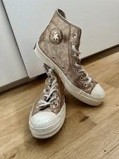 Converse gold metallic for sale  LONDON