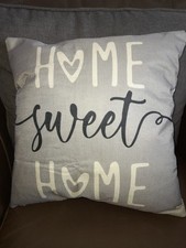 Grey cushion cover for sale  THORNTON-CLEVELEYS