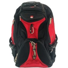Mochila Swiss Gear 1900 vermelha fluxo de ar ScanSmart aprovada pela TSA laptop tablet traseira, usado comprar usado  Enviando para Brazil