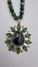 Collier seraphinite gros d'occasion  Noiseau