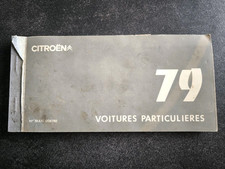 Carnet poche citroën d'occasion  Badonviller