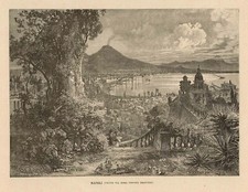 Stampa antica originale usato  Varese