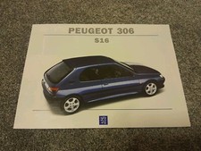 Peugeot 306 s16 d'occasion  Expédié en Belgium