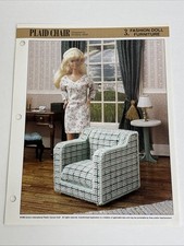 Plaid chair fashion for sale  Whitefield