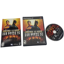 Justice League Heroes (Sony PlayStation 2, PS2 2006) CIB Completo Testado, usado comprar usado  Enviando para Brazil