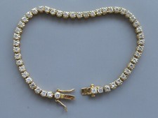 Bracelet rivière plaqué d'occasion  Annecy