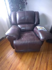 Brown leather lazyboy for sale  Augusta