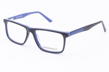 NOVO ÓCULOS AEROPOSTALE AERO1003 PRETO AZUL AUTÊNTICO ARMAÇÃO DESIGNER 50-14 comprar usado  Enviando para Brazil