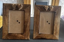 Pair wooden photo for sale  SALE