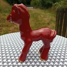 Cheval céramique rouge d'occasion  Callac