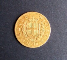 Lire 1863 regno usato  Italia