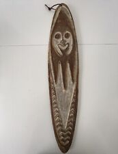 Usado, Papua Nova Guiné Gope Ancestor Spirit Board esculpido em madeira artista desconhecido vintage Tiki comprar usado  Enviando para Brazil
