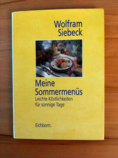 Wolfram siebeck sommermenüs gebraucht kaufen  Würzburg