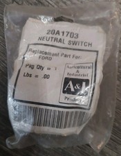 Neutral start switch for sale  Wesson