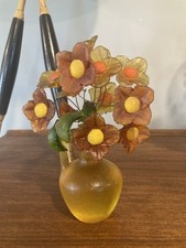 Vaso vintage 1960 Wondermold flor escultura vaso acrílico Lucite EUA MCM comprar usado  Enviando para Brazil