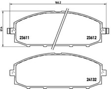 Brembo p56041 kit usato  Casapesenna
