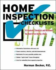 Home inspection checklists for sale  Imperial