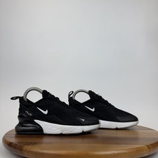 Tênis de corrida esportivo Big Kids Nike Air Max 270 PS malha preta tamanho 3. comprar usado  Enviando para Brazil