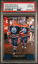 2015 UPPER DECK CONNOR McDAVID COLLECTION #CM-11 RC PSA 10 comprar usado  Enviando para Brazil